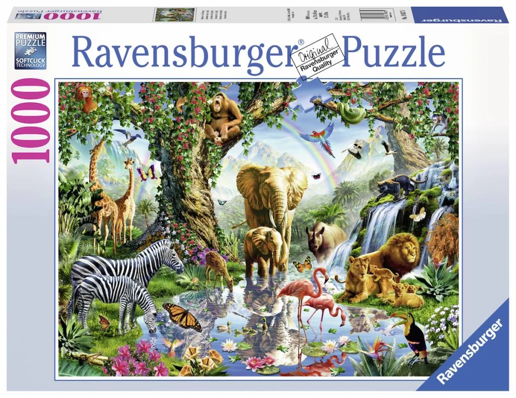 Ravensburger Avonturen In De Jungle - Puzzel Van 1000 Stukjes - Afbeelding 2