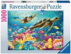 Ravensburger Blauwe Onderwaterwereld - Puzzel Van 1000 Stukjes