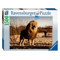 Ravensburger De Leeuw, De Koning Der Dieren - Puzzel Van 1500 Stukjes