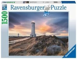 Ravensburger De Vuurtoren Van Akranes - Ijsland - Puzzel Van 1500 Stukjes