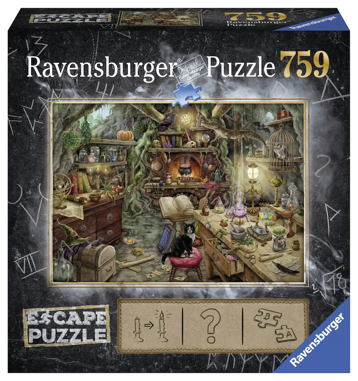 Ravensburger Escape Puzzel 3: De Heksenkeuken - 759 Stukjes