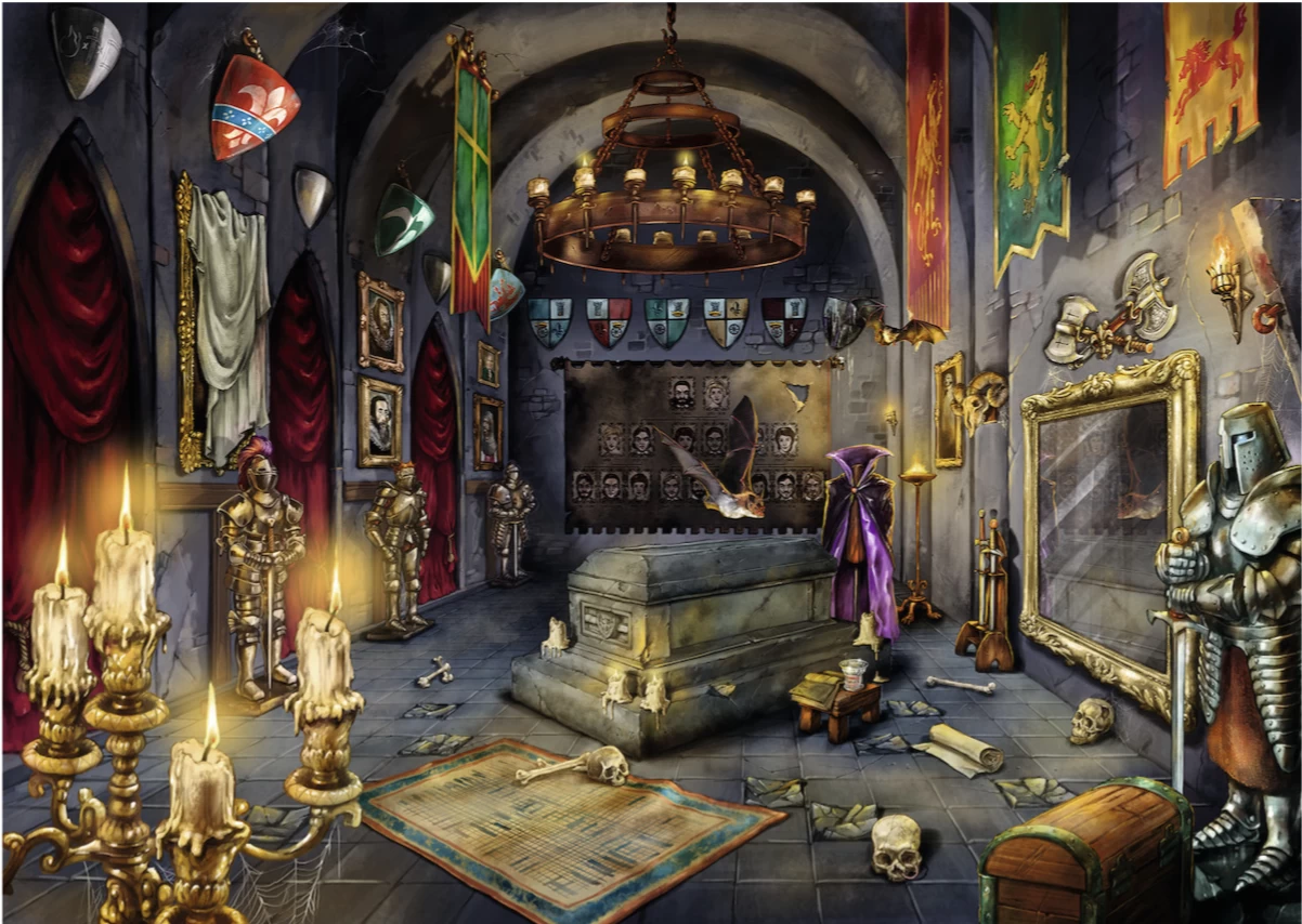 Ravensburger Escape Puzzel 6: Kasteel Van De Vampier - 759 Stukjes - Afbeelding 2