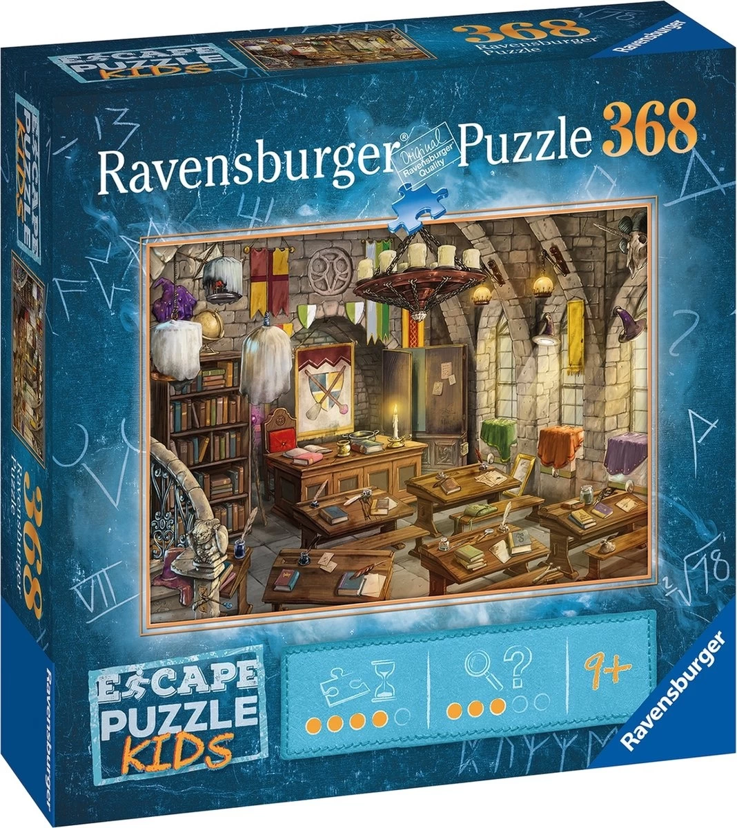 Ravensburger Escape Puzzel Kids: De Tovenaarsschool - 368 Stukjes - Afbeelding 3