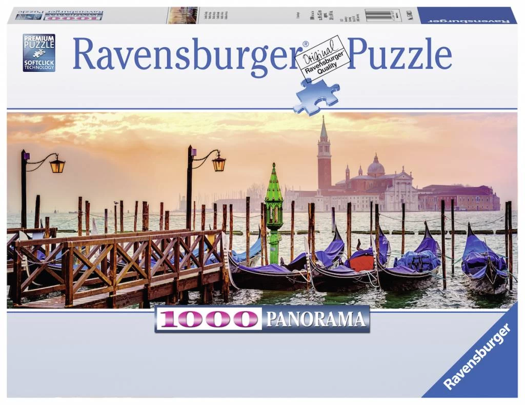 Ravensburger Gondels In Venetië - Legpuzzel Van 1000 Stukjes - Afbeelding 2