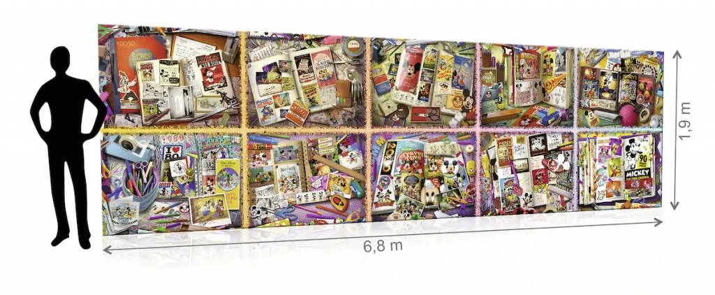 Ravensburger Mickey Mouse Van 40000 Stukjes (exact 40320 Stukjes) - Afbeelding 2