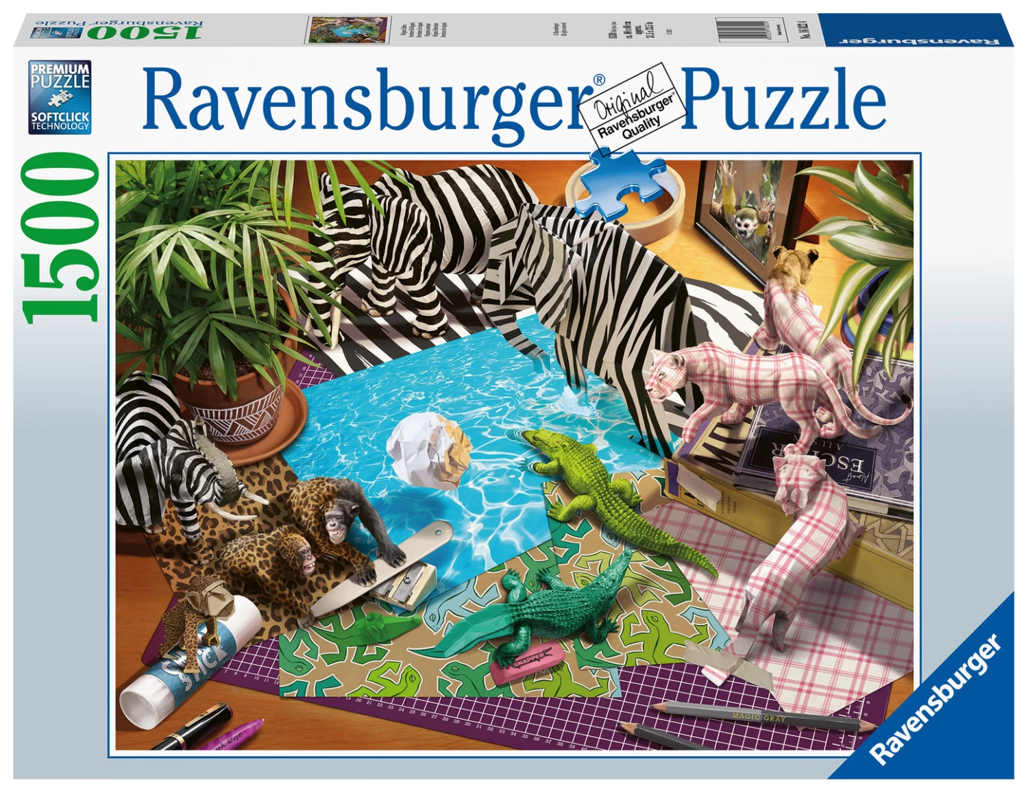 Ravensburger Origami Adventure - Puzzel Van 1500 Stukjes - Afbeelding 2