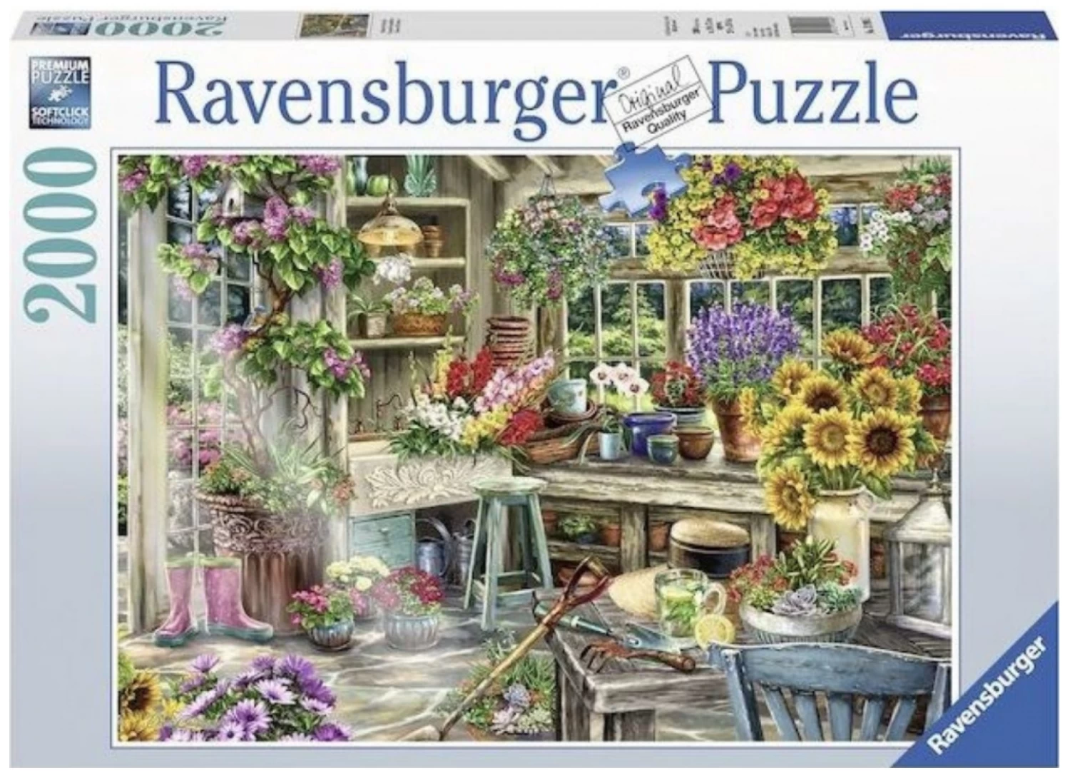 Ravensburger Paradijs Van De Tuinman - Puzzel Van 2000 Stukjes - Exclusiviteit - Afbeelding 2