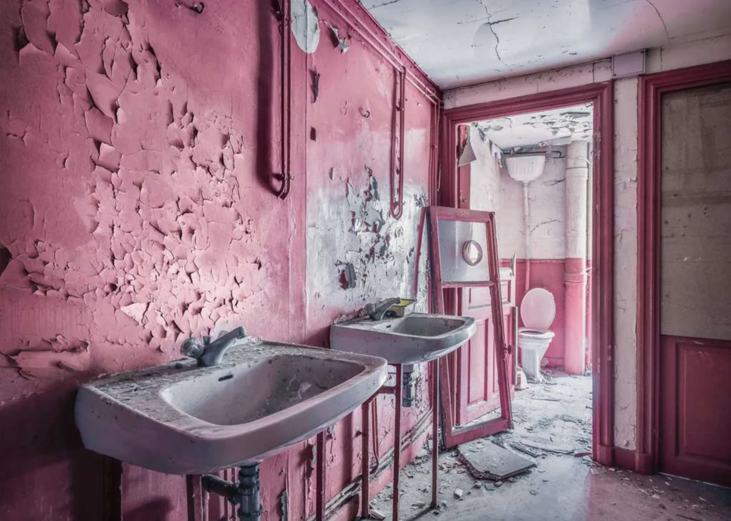 Ravensburger Pink Dreams - Lost Places - 1000 Stukjes