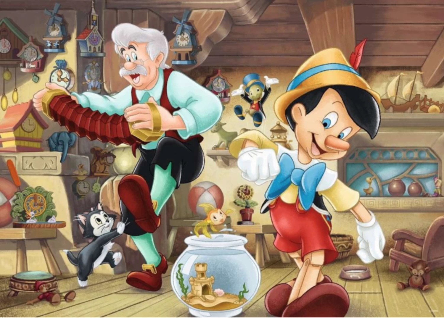 Ravensburger Pinokkio - Disney Collector's Edition - 1000 Stukjes - Afbeelding 2