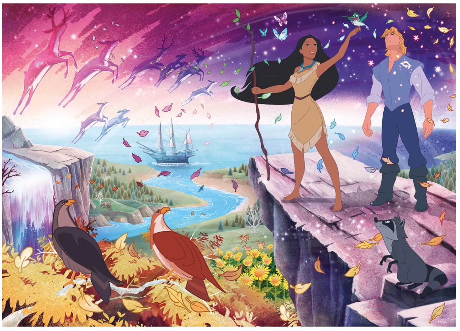 Ravensburger Pocahontas - Disney Collector's Edition - 1000 Stukjes - Afbeelding 2