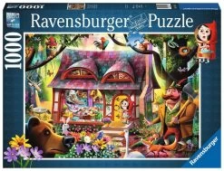 Ravensburger Roodkapje En De Wolf - Puzzel Van 1000 Stukjes