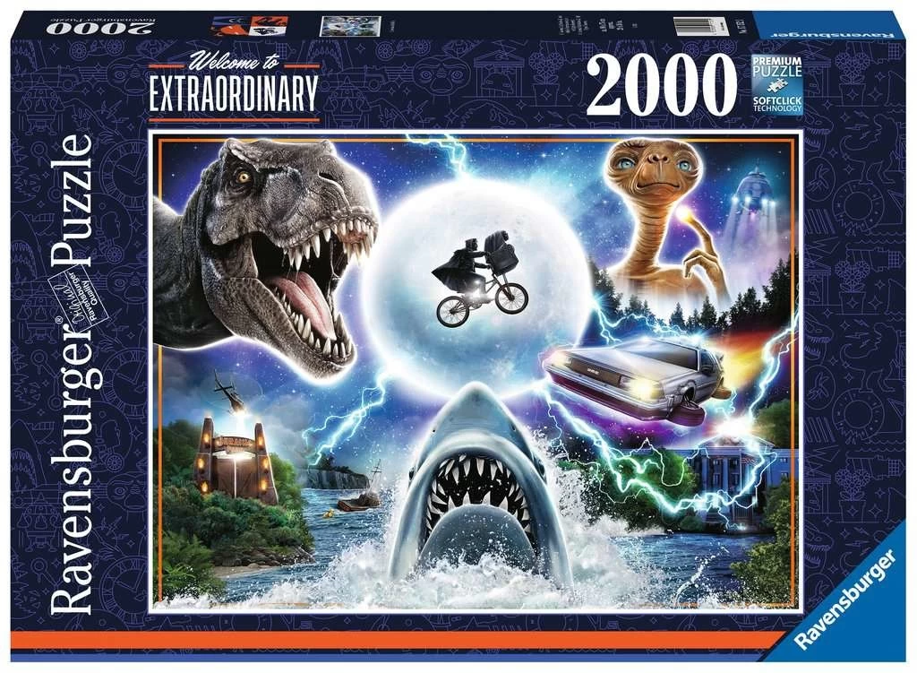 Ravensburger Welcome To Extraordinary - Universal & Amblin - Puzzel Van 2000 Stukjes