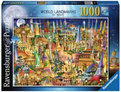 Ravensburger Wereld Monumenten Verlicht - Puzzel Van 1000 Stukjes