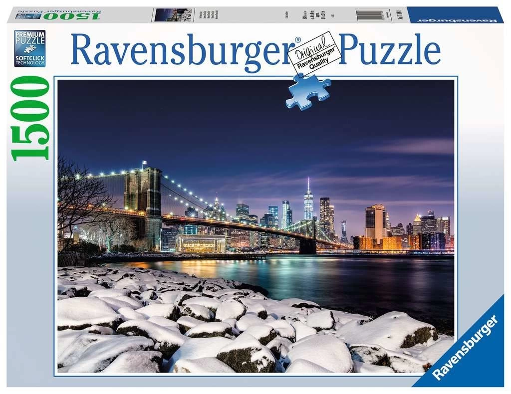 Ravensburger Winter In New York - Puzzel Van 1500 Stukjes