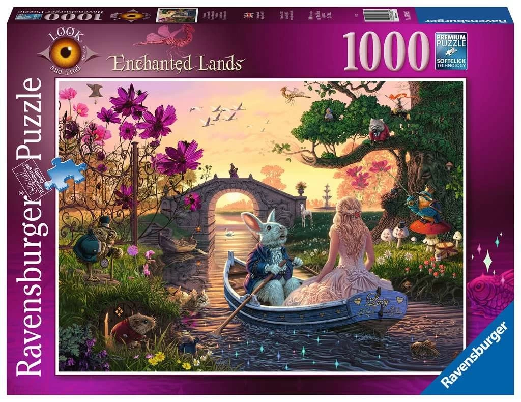 Ravensburger Wonderland - Zoek & Vind Puzzel Van 1000 Stukjes