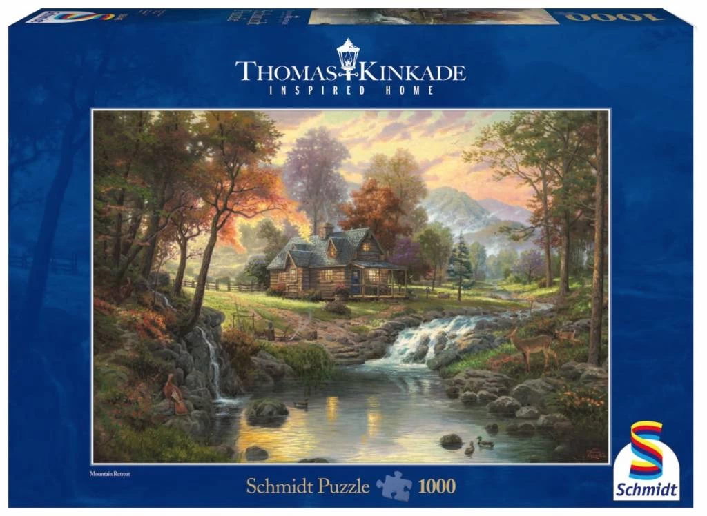 Schmidt Bergrust - Thomas Kinkade - Puzzel Van 1000 Stukjes