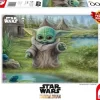Schmidt De Mandalorian - Babyjoda - Thomas Kinkade - Puzzel Van 1000 Stukjes