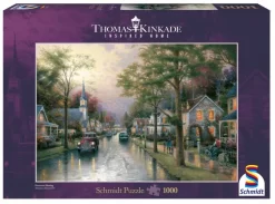 Schmidt Ochtendgloren In De Kleine Stad - 1000 Stukjes