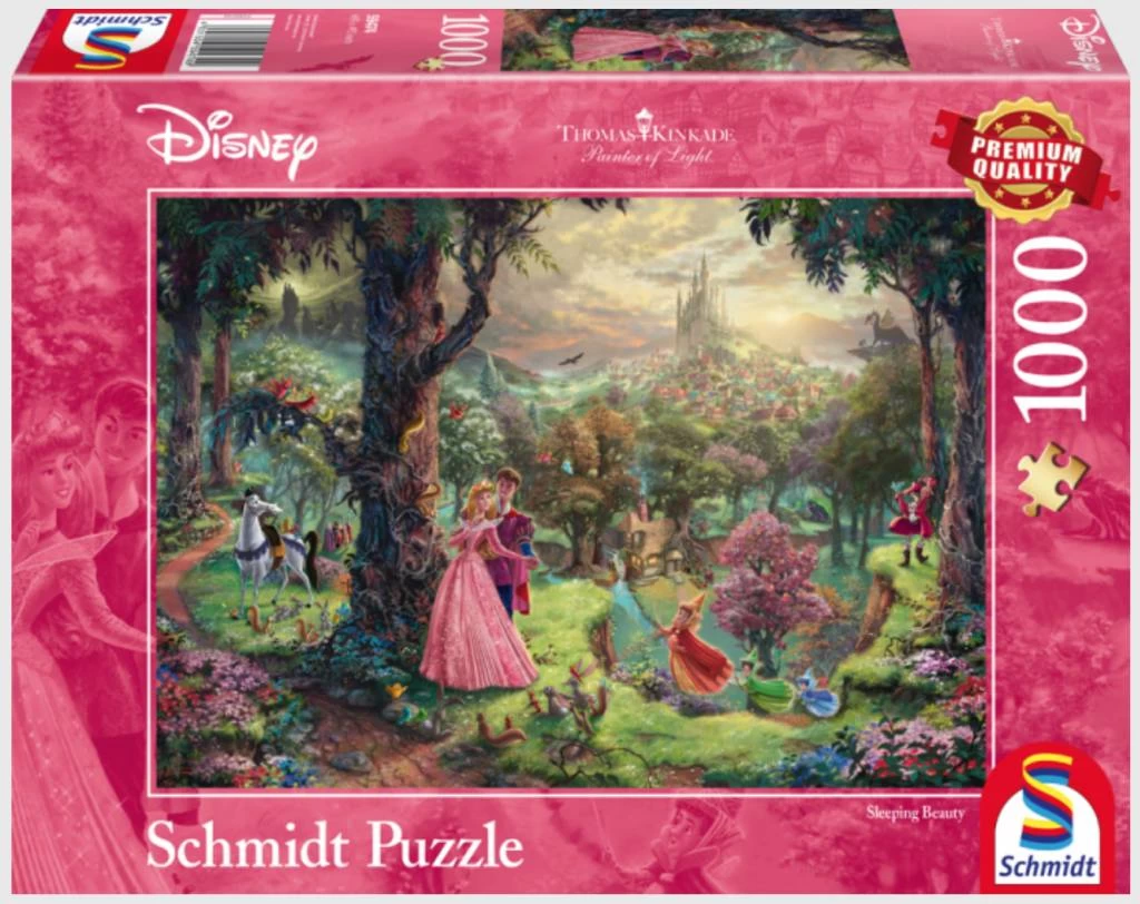 Schmidt Schone Slaapster - Thomas Kinkade - Puzzel Van 1000 Stukjes - Afbeelding 2