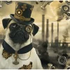 Schmidt Steampunk Hond - Puzzel Van 1000 Stukjes