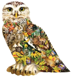 SUNSOUT Boodschapper Van Het Bos - Legpuzzel Van 650 Stukjes